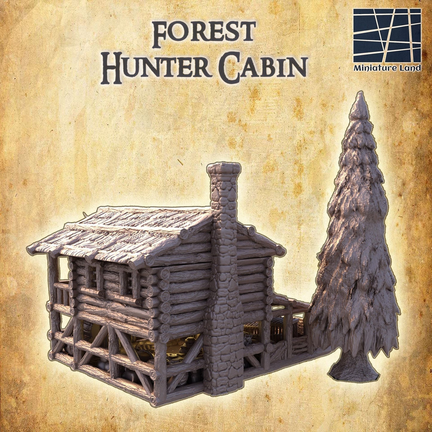 Forest Cabin, hunters cabin