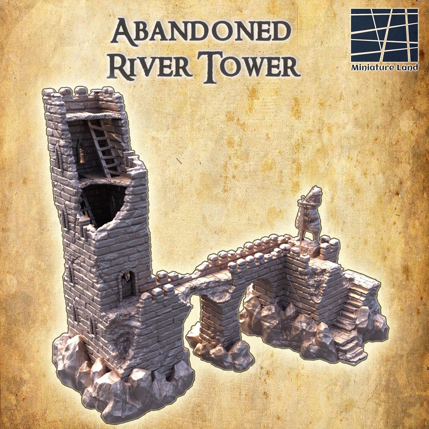 Abandoned River Tower, Ruined River Tower