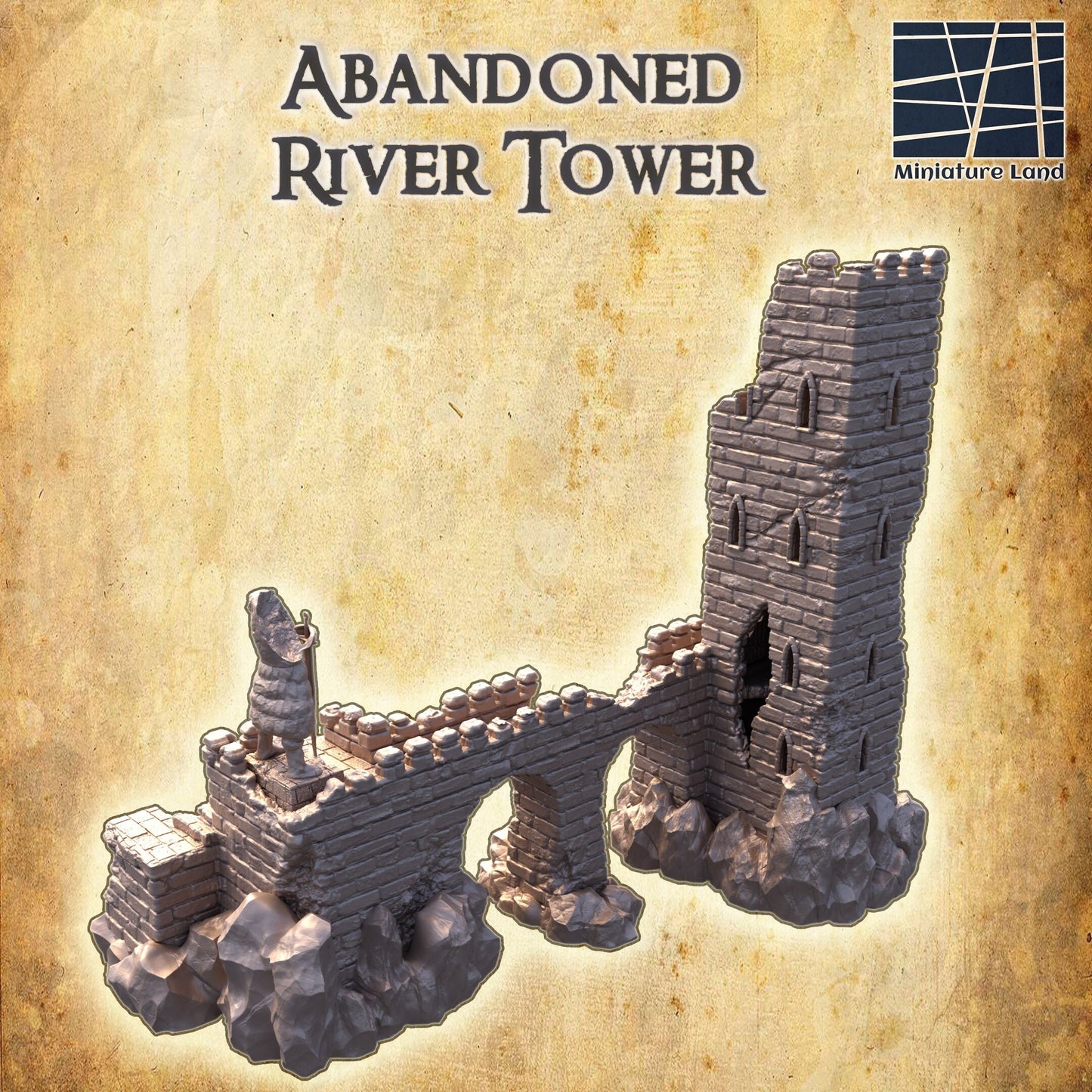 Abandoned River Tower, Ruined River Tower