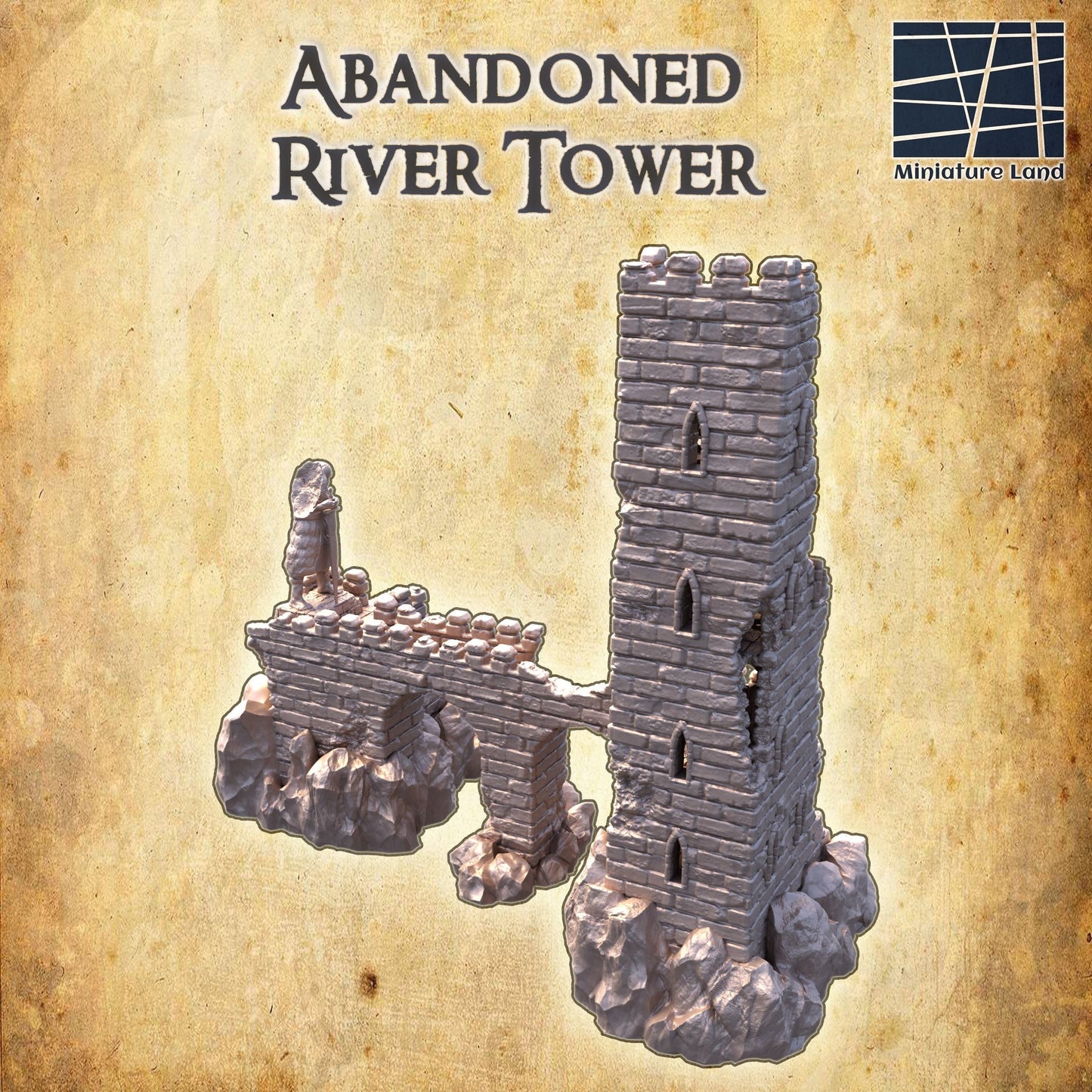 Abandoned River Tower, Ruined River Tower