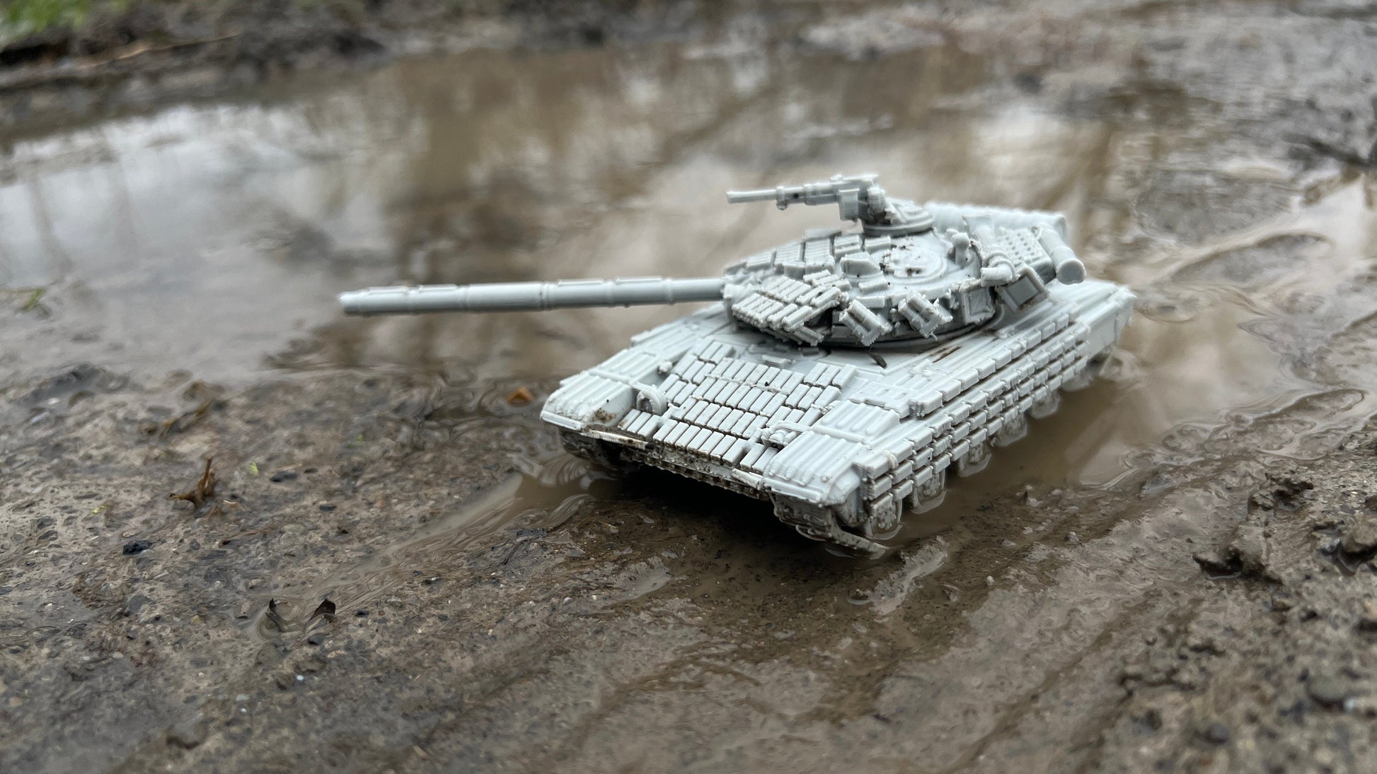 T-64 BV, Russian tank, , Modern warfare, Tabletop terrain,