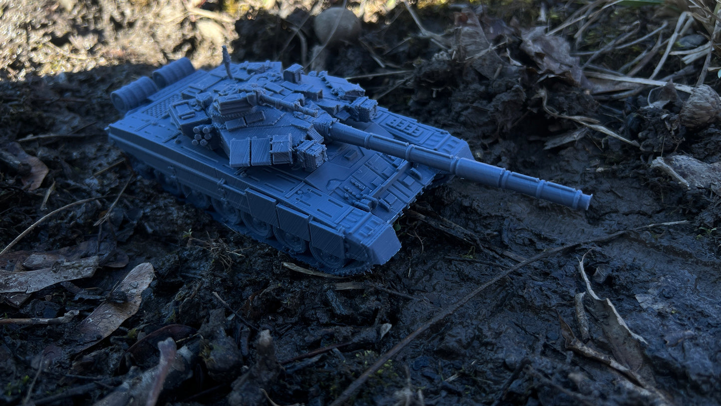 T-90 A Command Tank for Tabletop Wargaming - Cold War to Modern Warfare Model