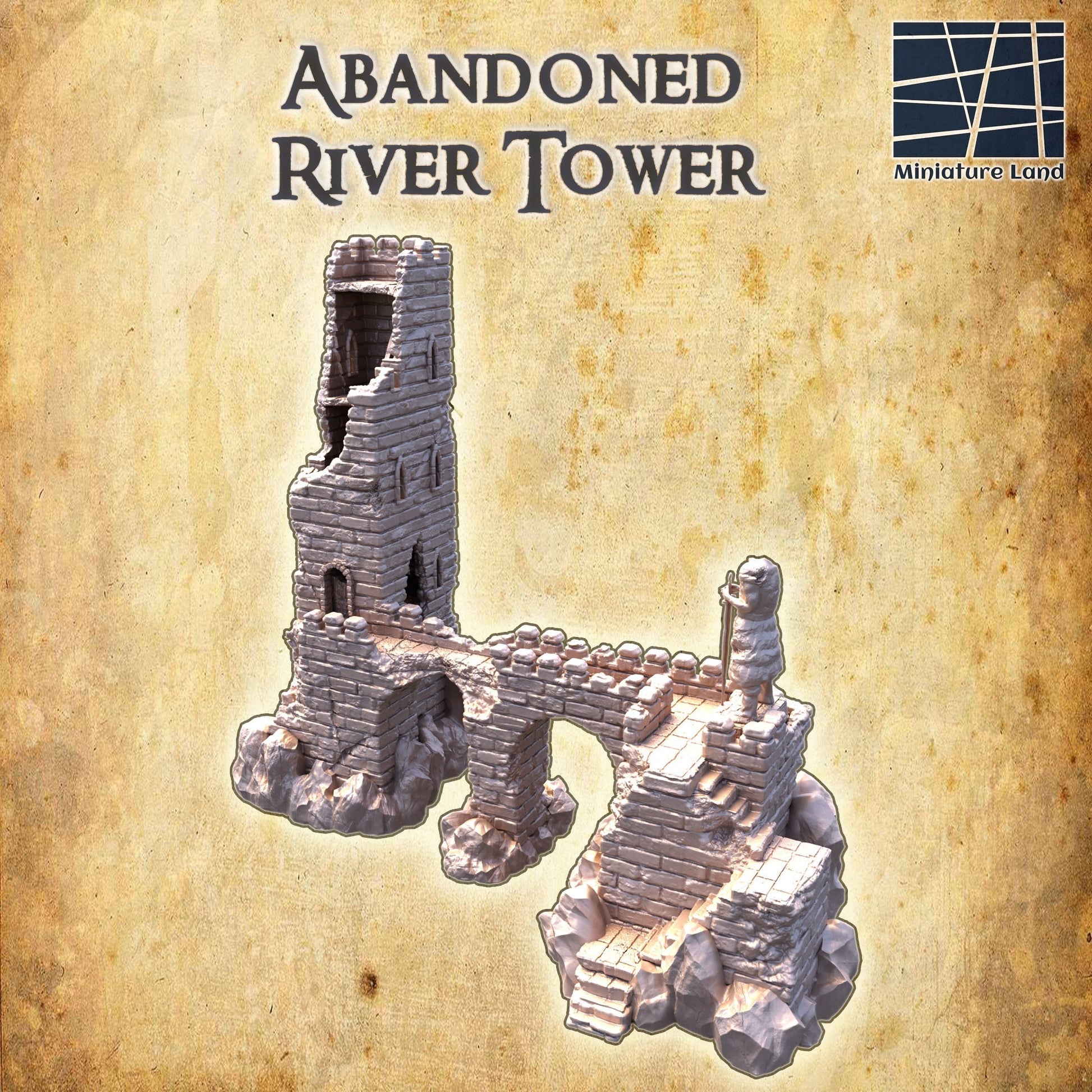 Abandoned River Tower, Ruined River Tower