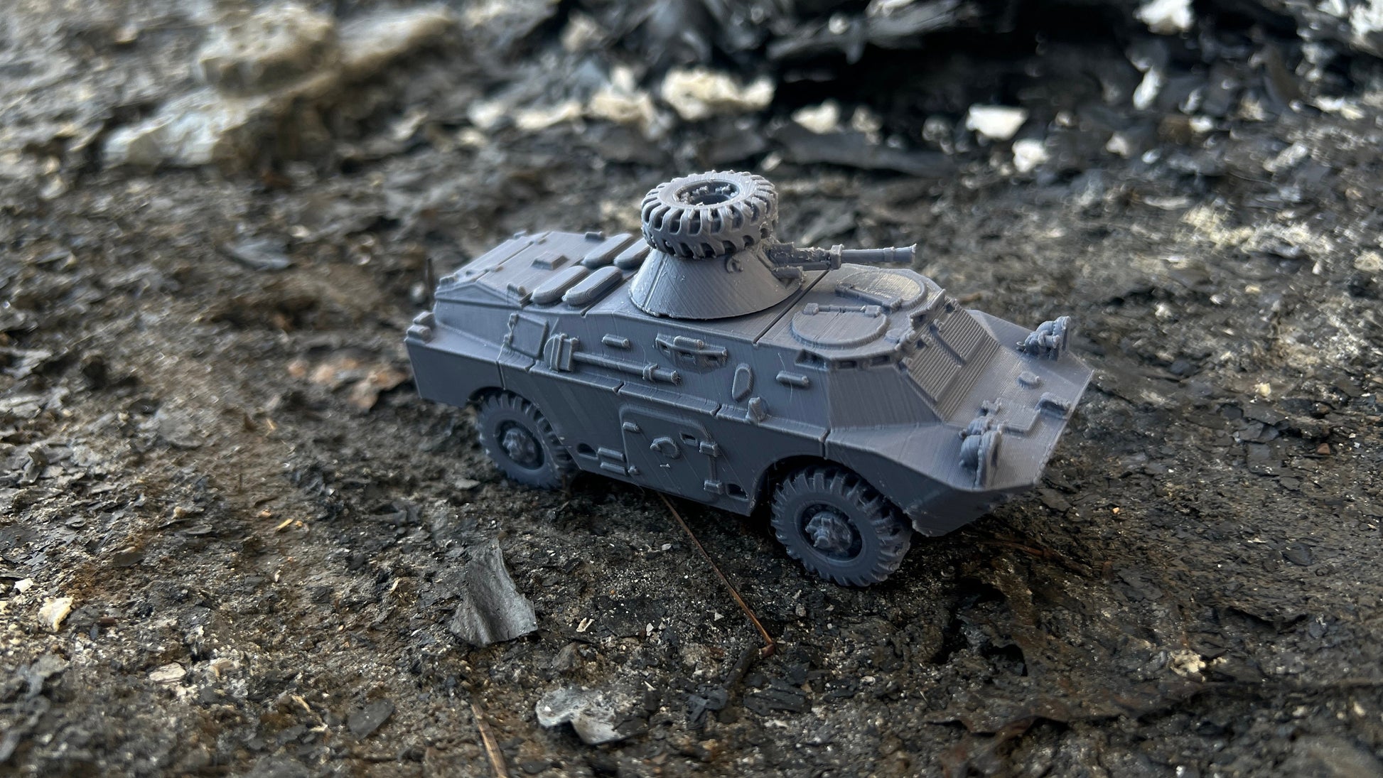 BRDM-2 Ukraine, Truck, Soviet Era, Post War, cold war, tabletop gaming, tabletop terrain