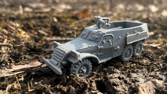 BTR-152 sandguards, Truck, Soviet Era, Post War, cold war, tabletop gaming, tabletop terrain