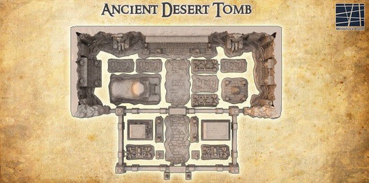 Ancient Desert Tomb 28mm