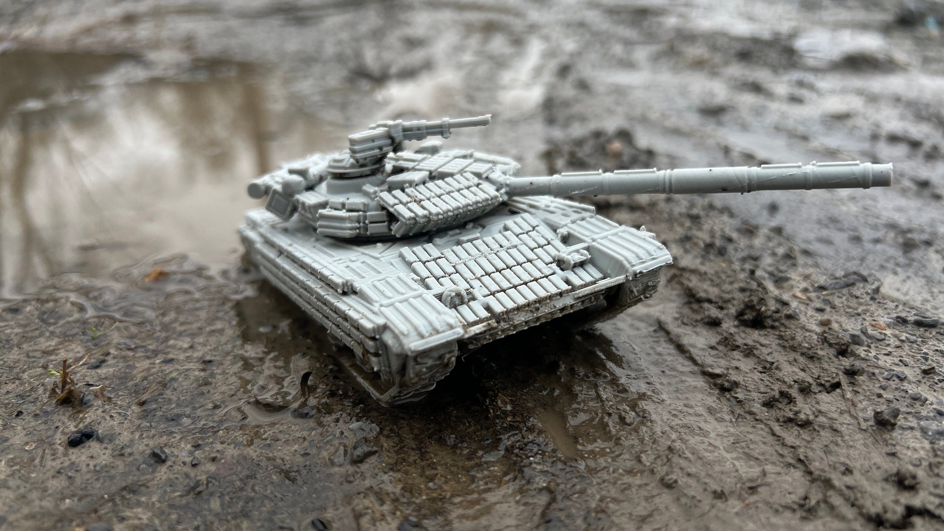 T-64 BV, Russian tank, , Modern warfare, Tabletop terrain,