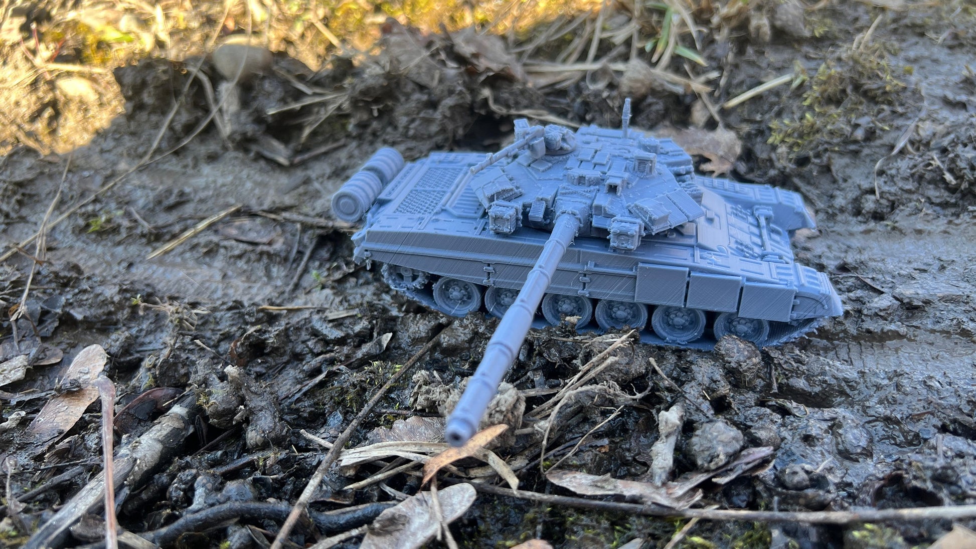 T-90 A Command Tank for Tabletop Wargaming - Cold War to Modern Warfare Model