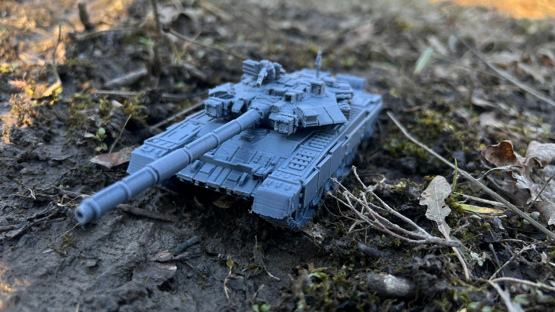 T-90 A Command Tank for Tabletop Wargaming - Cold War to Modern Warfare Model