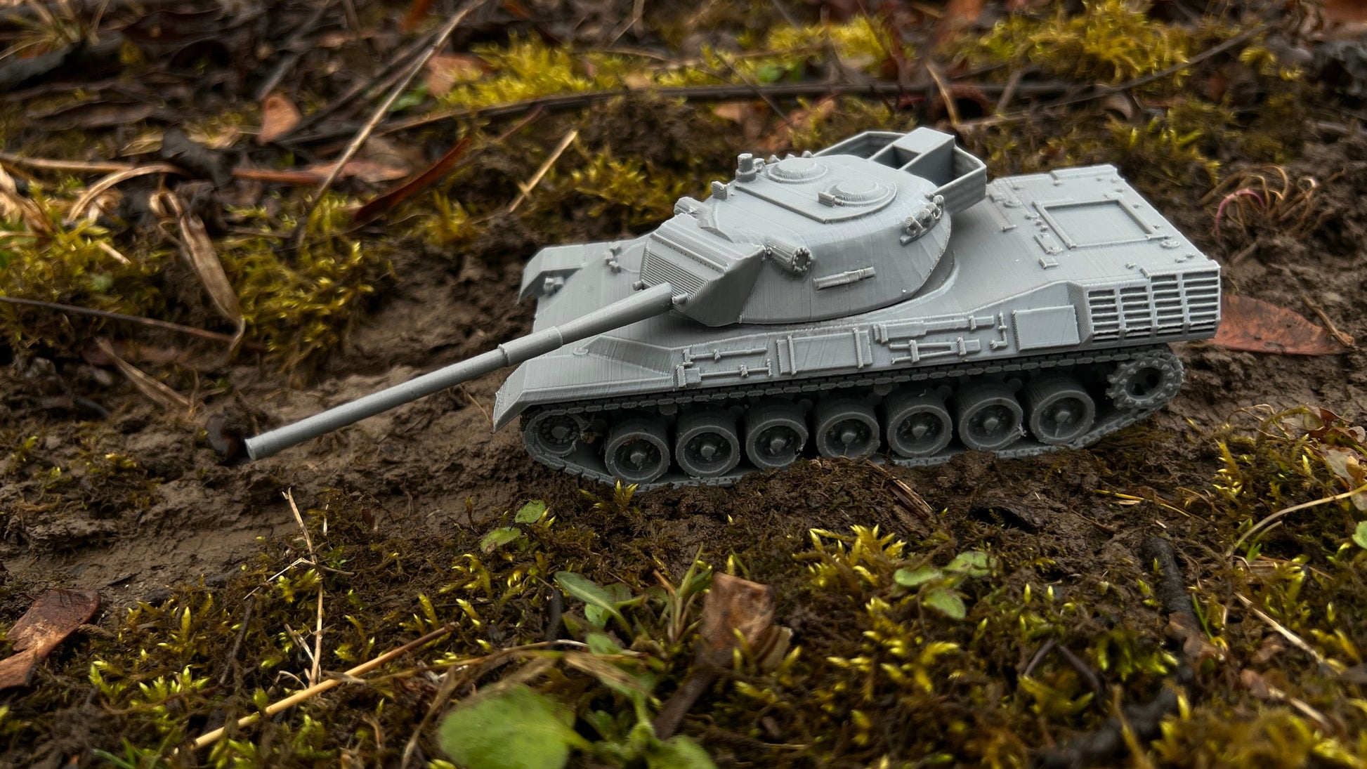 Leopard 1, Modern warfare, Tabletop terrain, German, Modern tank,