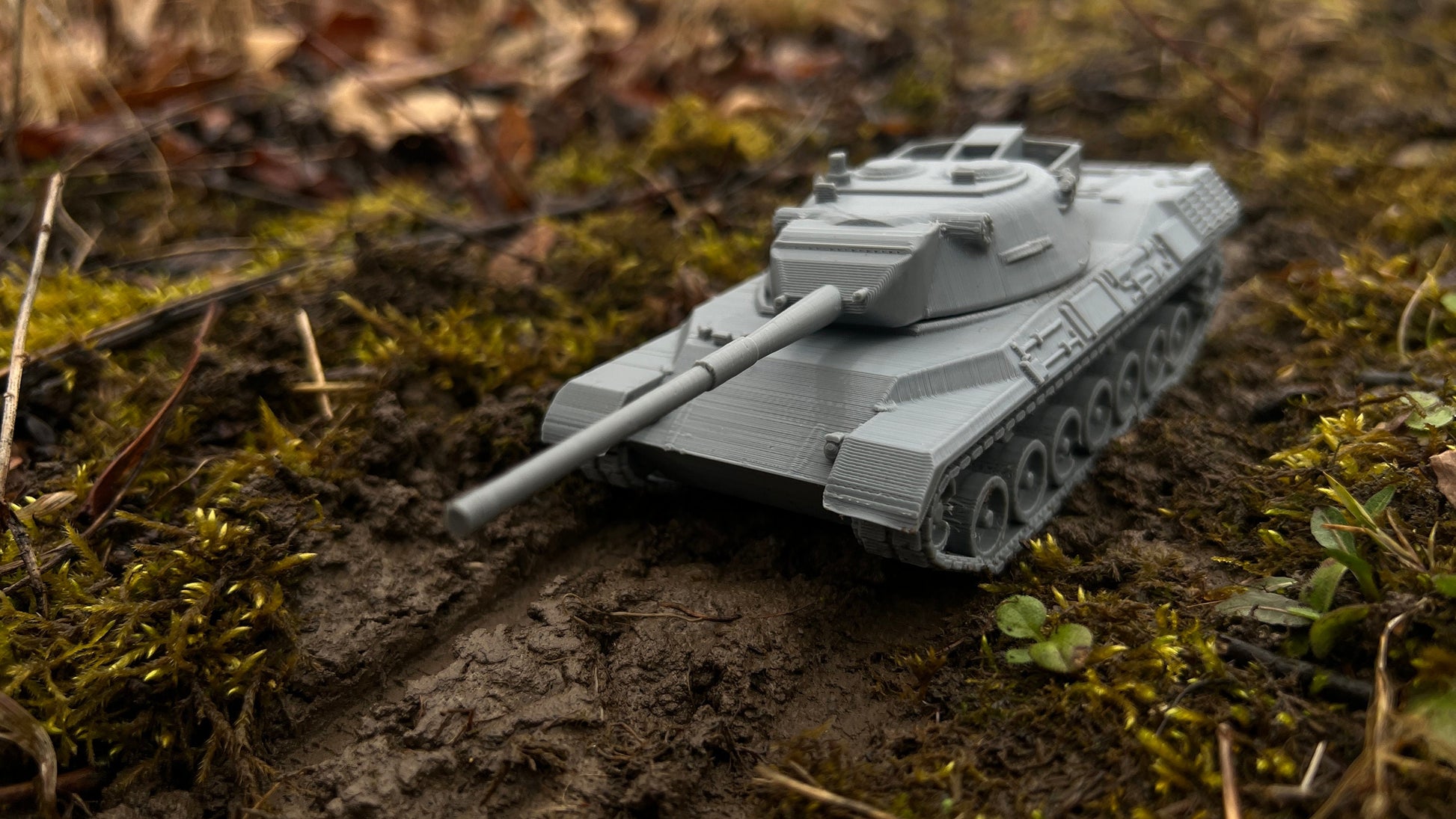 Leopard 1, Modern warfare, Tabletop terrain, German, Modern tank,