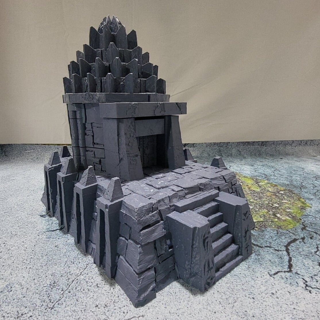 Tabletop Terrain, Mordheim, D&D, Pirate, Tower, Ruin, Ruined, houses, Tabletop, Fantasy Terrain, Town Set, Town and Market, Mordheim Set, Wargaming, Dungeons and Dragons, Lord of the rings, RPG Set, Village Set, building set, small town, Market, town