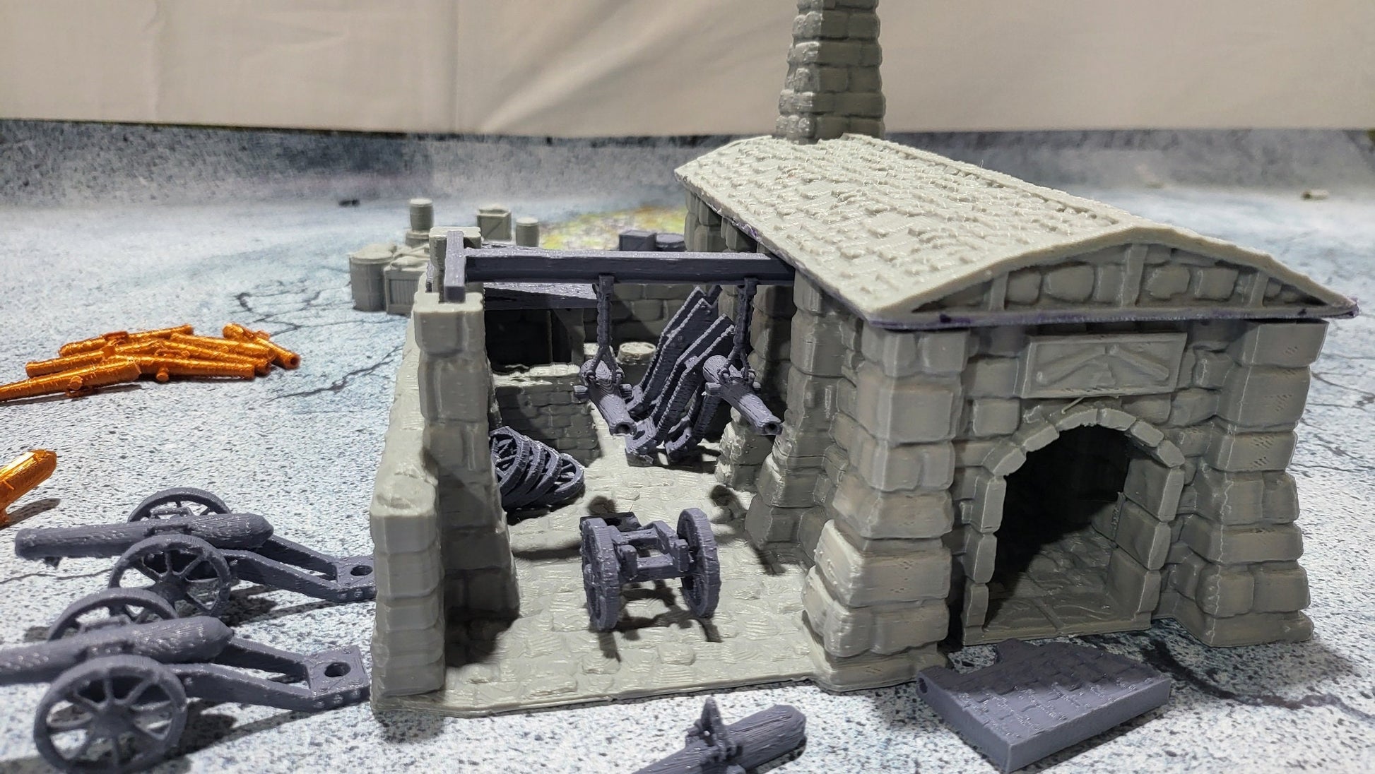 Tabletop Terrain, Mordheim, D&D, Pirate, Tower, Ruin, Ruined, houses, Tabletop, Fantasy Terrain, Town Set, Town and Market, Mordheim Set, Wargaming, Dungeons and Dragons, Lord of the rings, RPG Set, Village Set, building set, small town, Market, town