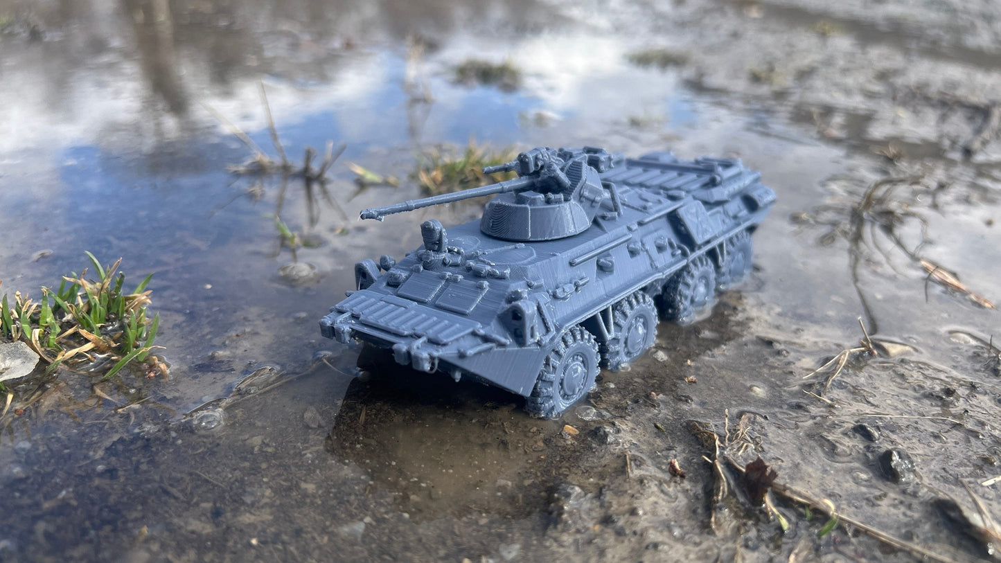 BTR-82 Armored Personnel Carrier for Tabletop Wargaming - Cold War Military Model