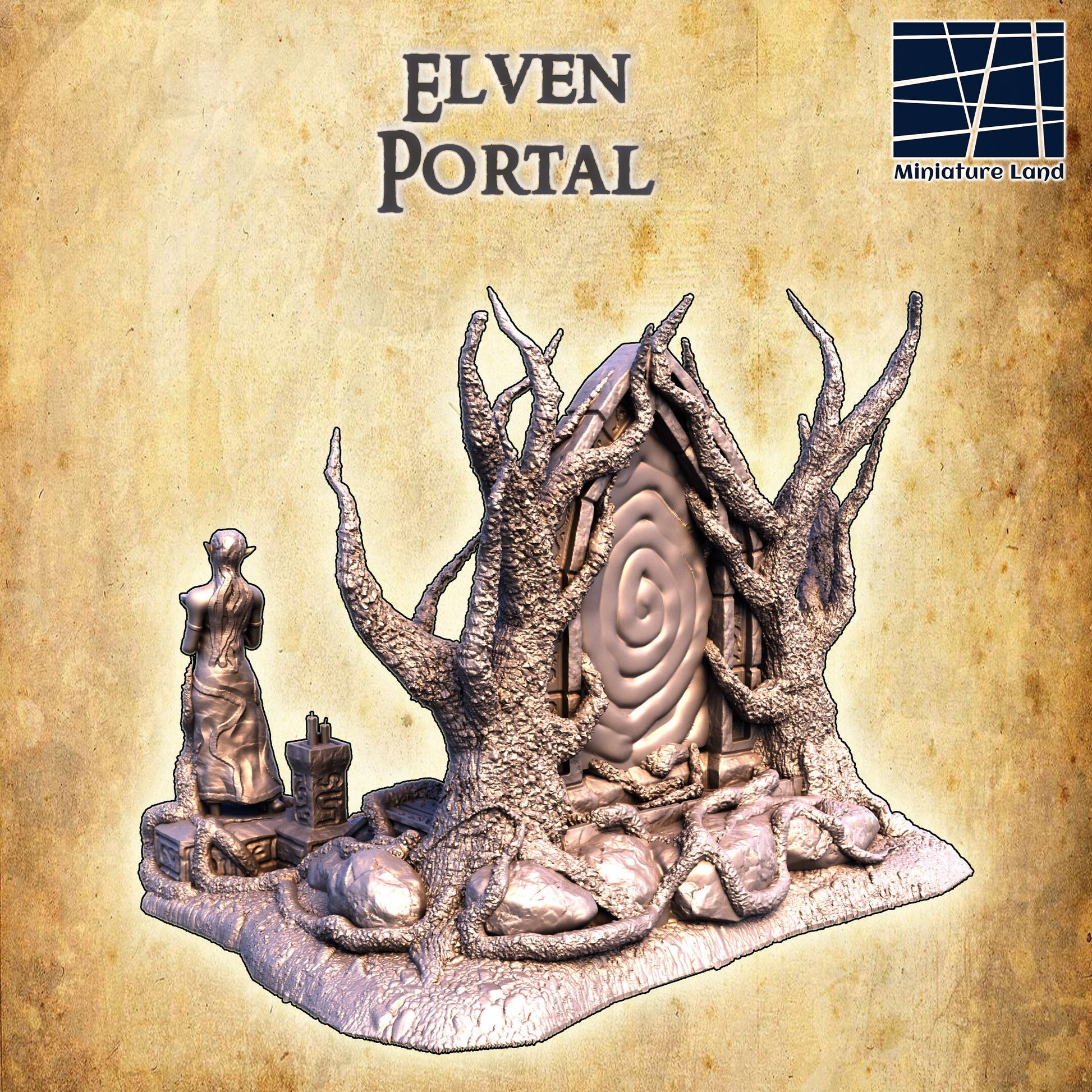 Elven Portal, Small Portal, Decorative Terrain