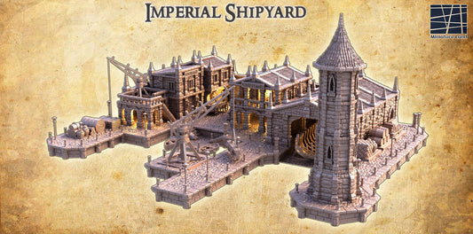 Imperial Shipyard, Shipwright, Docks, Lighthouse