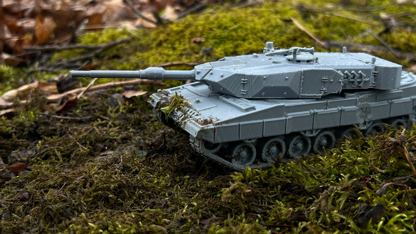 Leopard 2 PL Polish Tank for Tabletop Wargaming - Modern Warfare Model