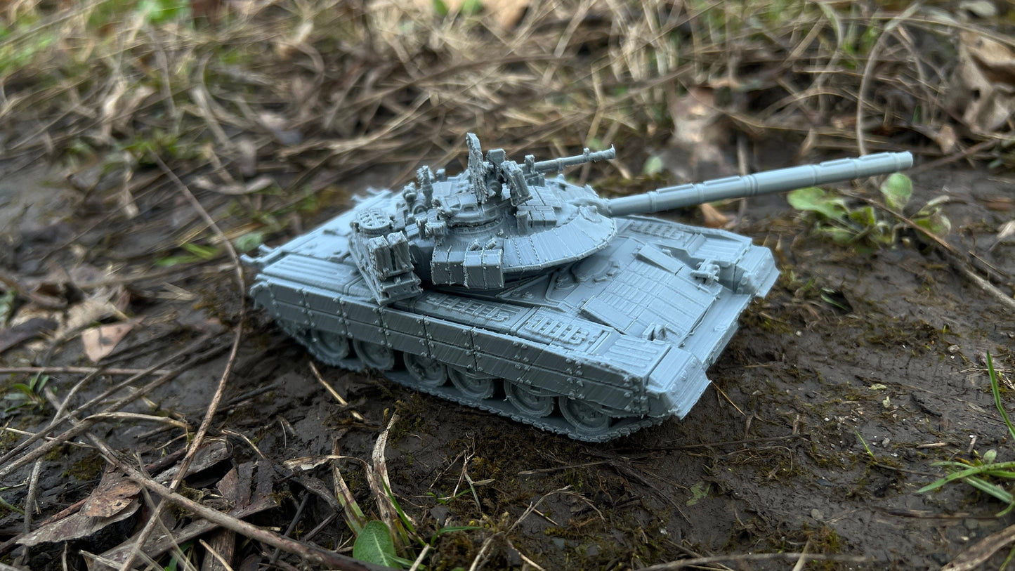 T-80 BVM Main Battle Tank (MBT) for Tabletop Wargaming - Cold War Military Model