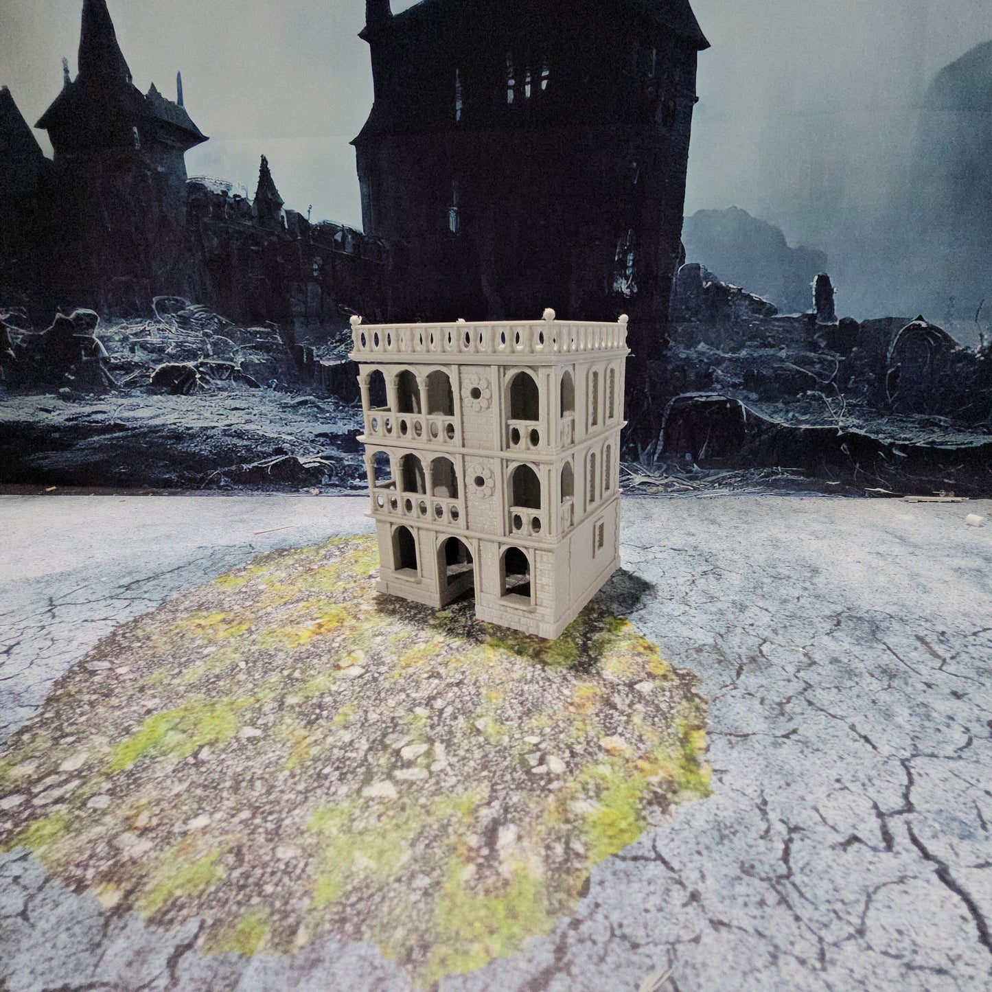 Ca Dario - City Mansion - City Block Building - Dungeons and Dragons - Warhammer - Terrain - City Terrain - City Building - 28mm Terrain