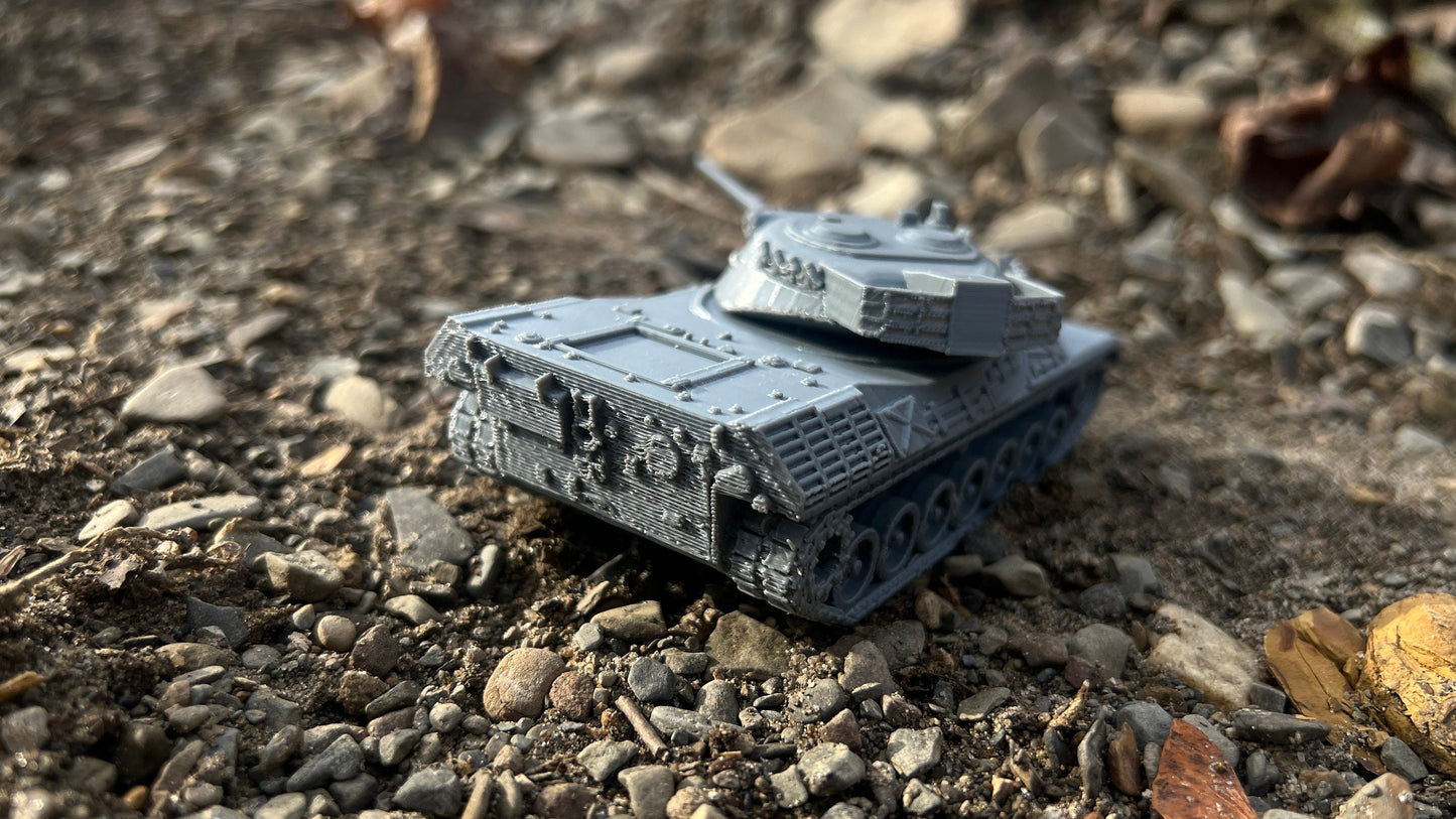 Leopard 1, Modern warfare, Tabletop terrain, German, Modern tank,