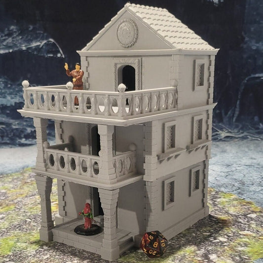 Tabletop Terrain, Mordheim, D&D, Pirate, Tower, Ruin, Ruined, houses, Tabletop, Fantasy Terrain, Town Set, Town and Market, Mordheim Set, Wargaming, Dungeons and Dragons, Lord of the rings, RPG Set, Village Set, building set, small town, Market, town