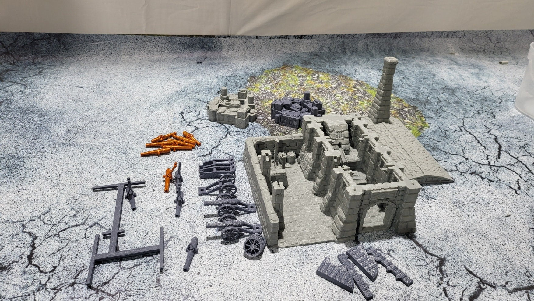 Tabletop Terrain, Mordheim, D&D, Pirate, Tower, Ruin, Ruined, houses, Tabletop, Fantasy Terrain, Town Set, Town and Market, Mordheim Set, Wargaming, Dungeons and Dragons, Lord of the rings, RPG Set, Village Set, building set, small town, Market, town