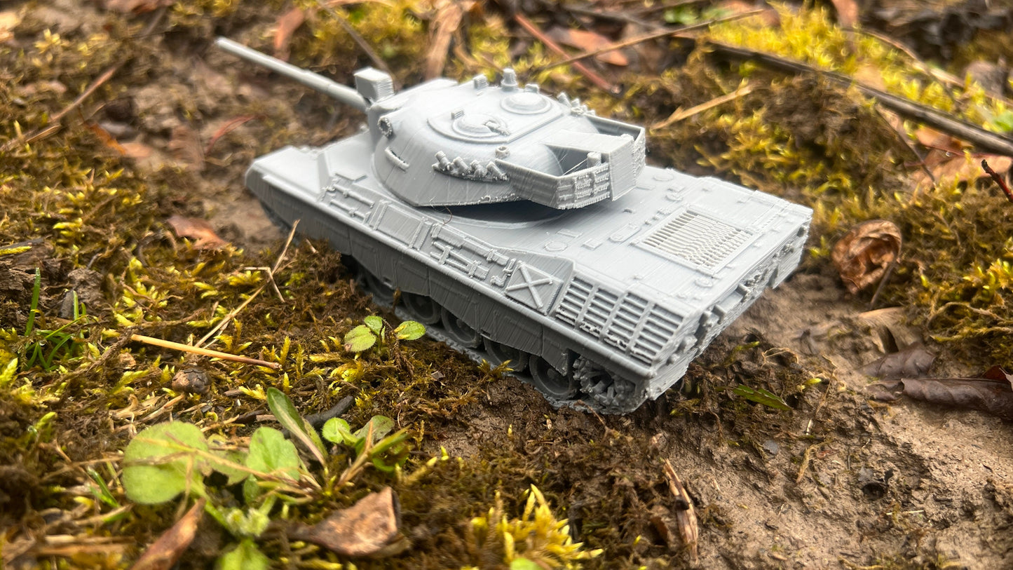 Leopard 1A1, Modern warfare, Tabletop terrain, German, Modern tank,