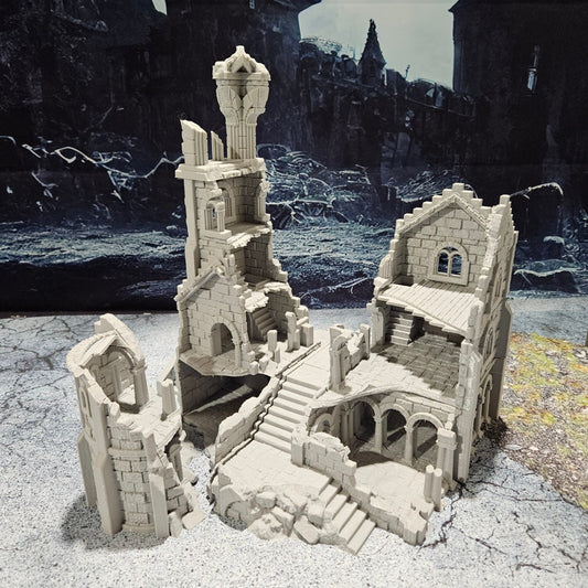 Dark Realms, Tower, Tower Ruins, Arkenfel, Tower or Sorrow, Warhammer, Dungeons and Dragons, Warhammer Terrain, gift, Terrain Gift, 28mm terrain, Tabletop Terrain