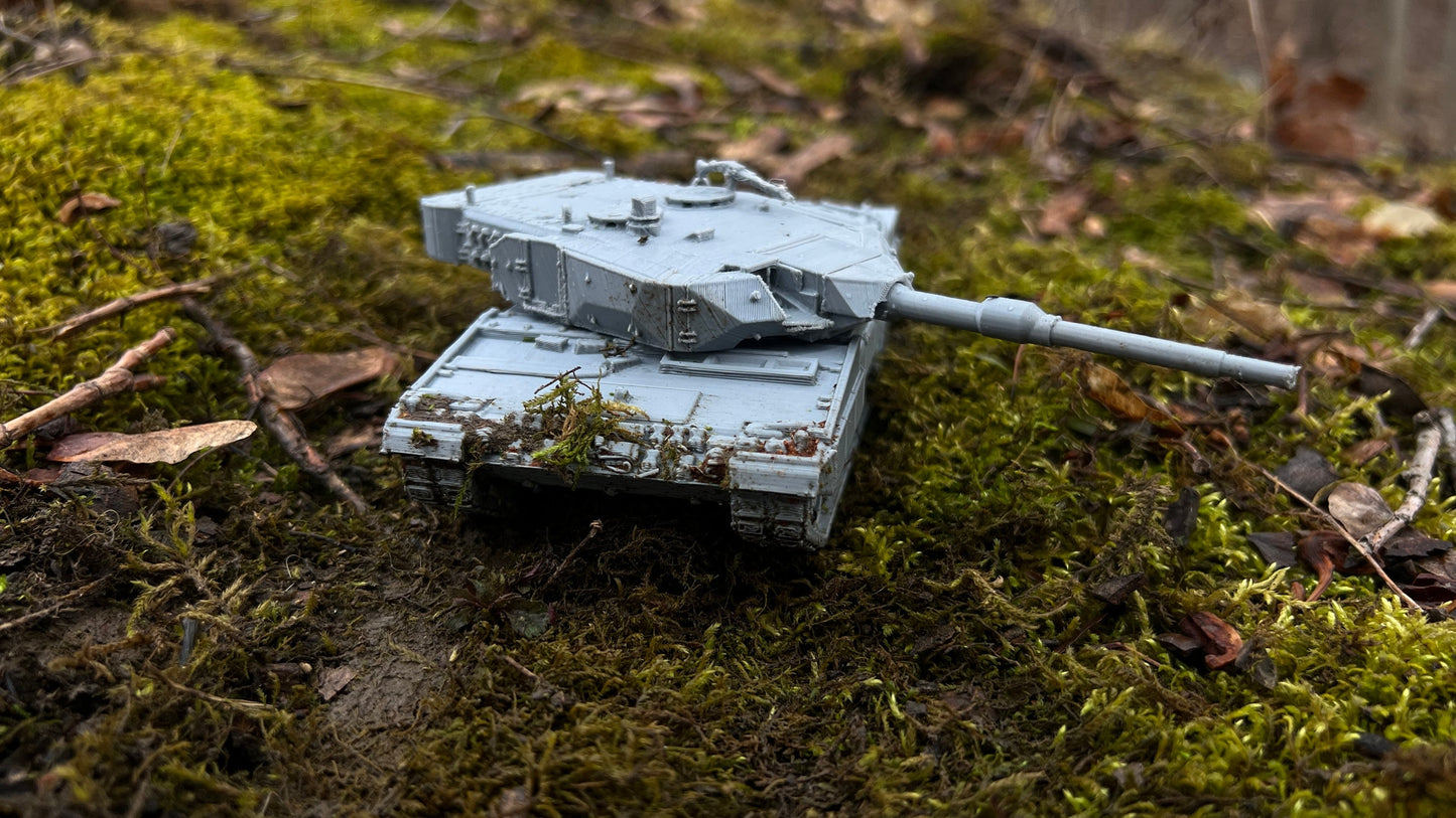 Leopard 2 PL Polish Tank for Tabletop Wargaming - Modern Warfare Model