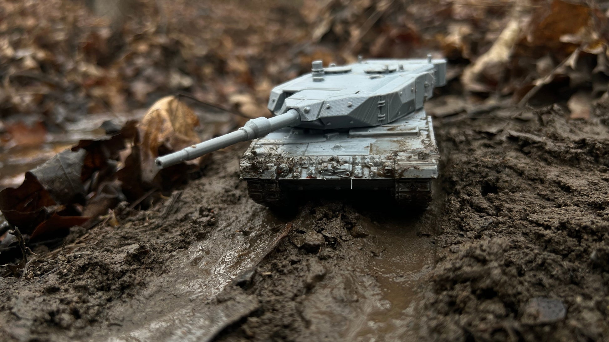 Leopard 2 PL Polish Tank for Tabletop Wargaming - Modern Warfare Model