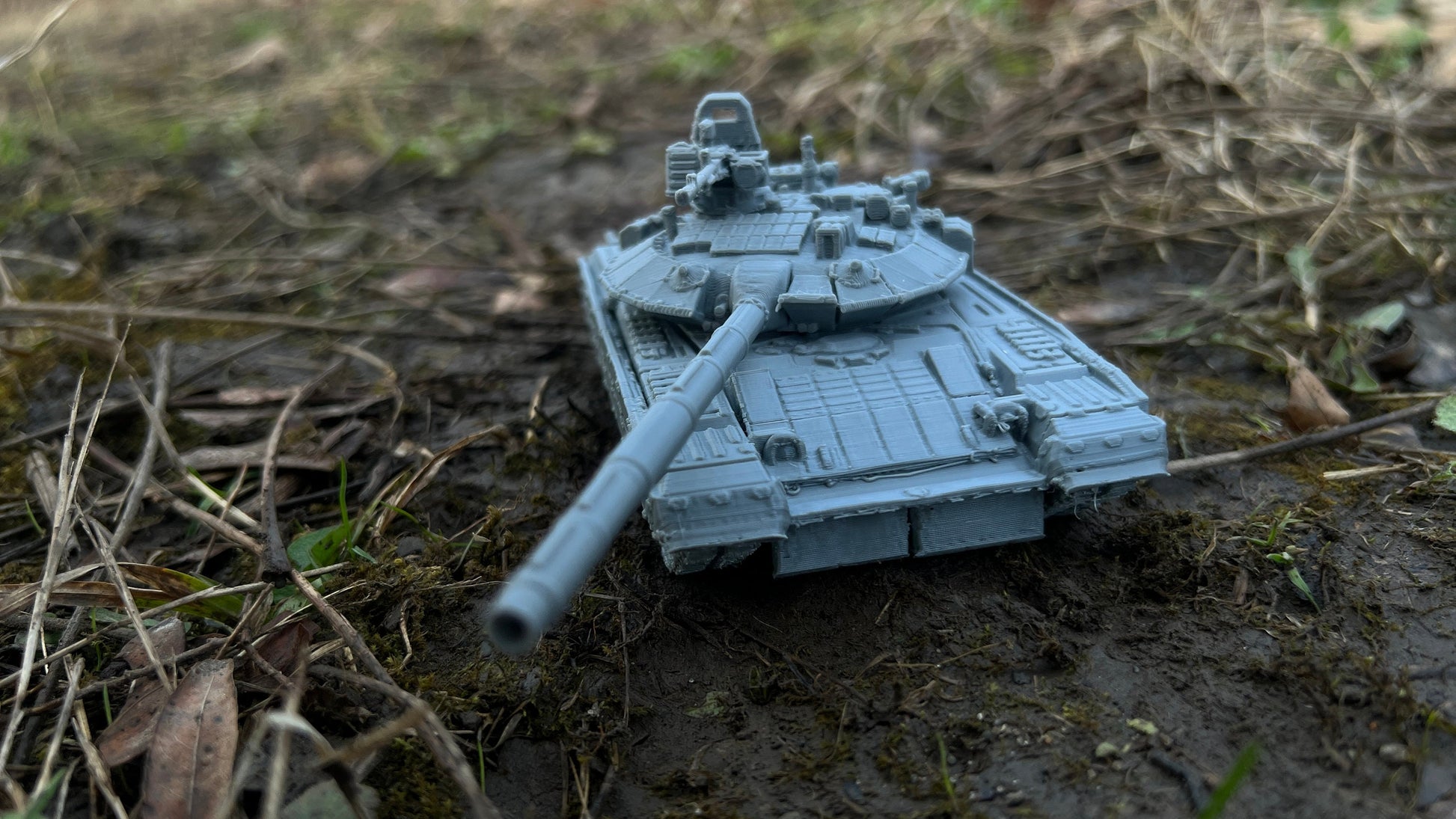 T-80 BVM Main Battle Tank (MBT) for Tabletop Wargaming - Cold War Military Model