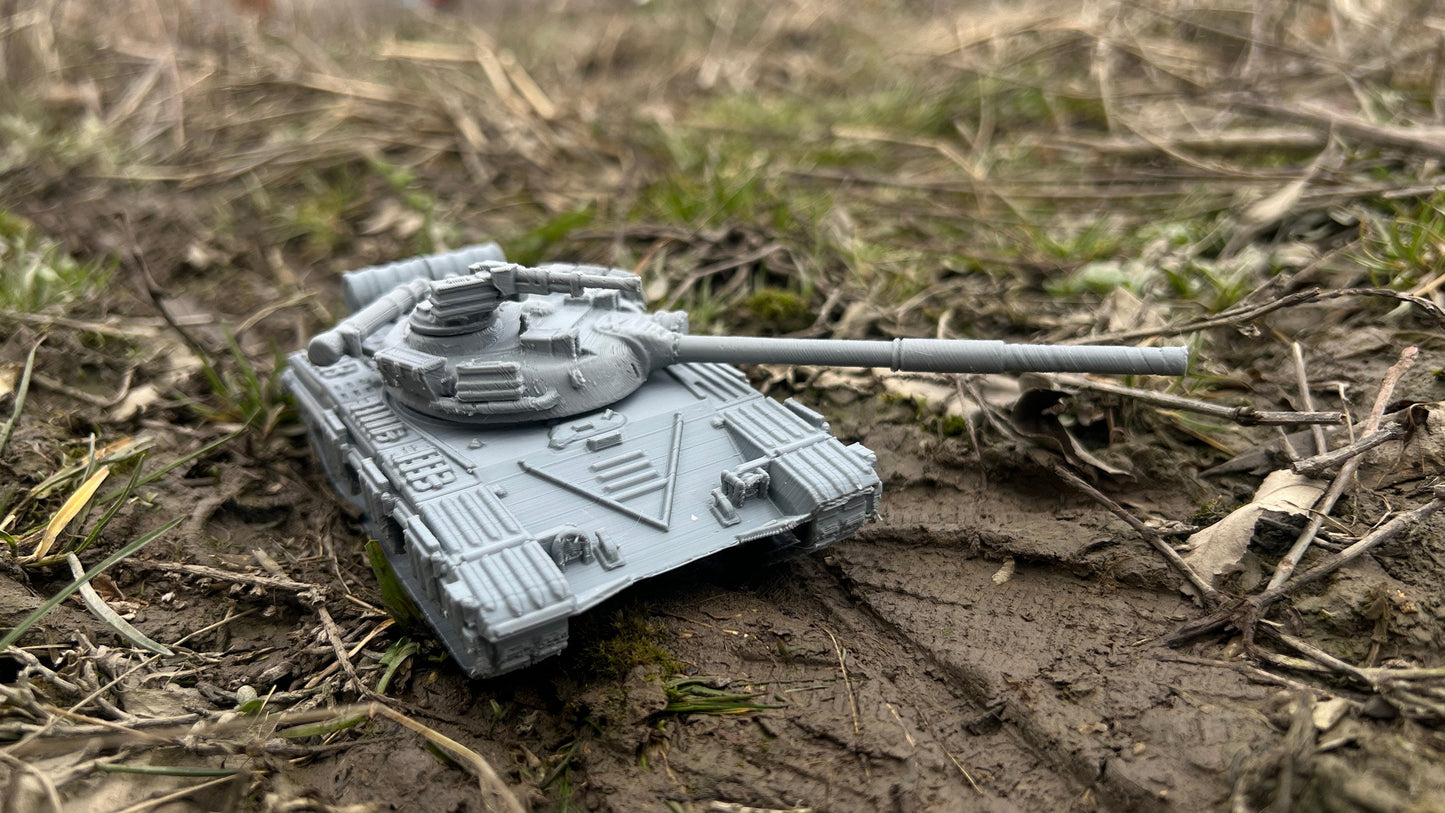 T-64R, Russian tank, , Modern warfare, Tabletop terrain,