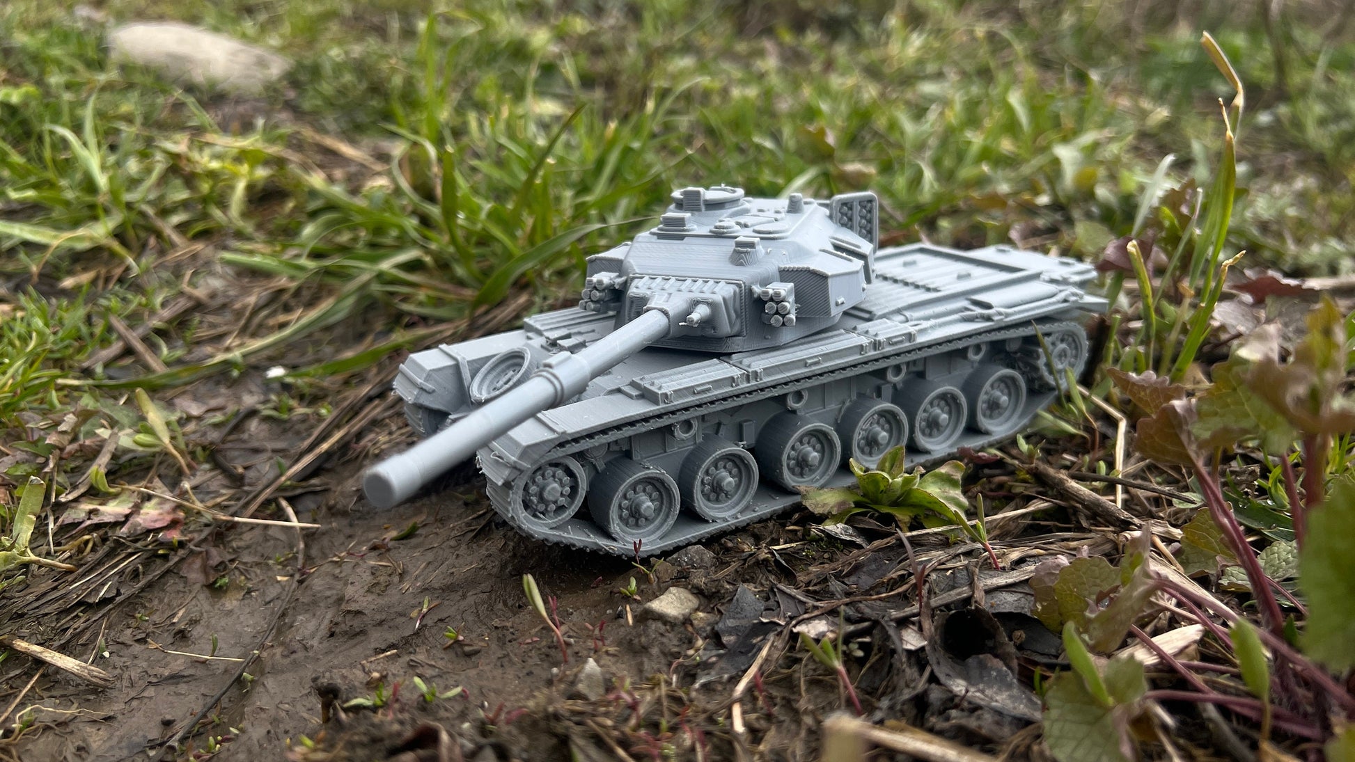 Centurion Australian Tank for Tabletop Wargaming - Movable Modern Warfare Model