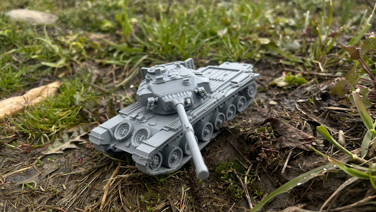 Centurion Australian Tank for Tabletop Wargaming - Movable Modern Warfare Model