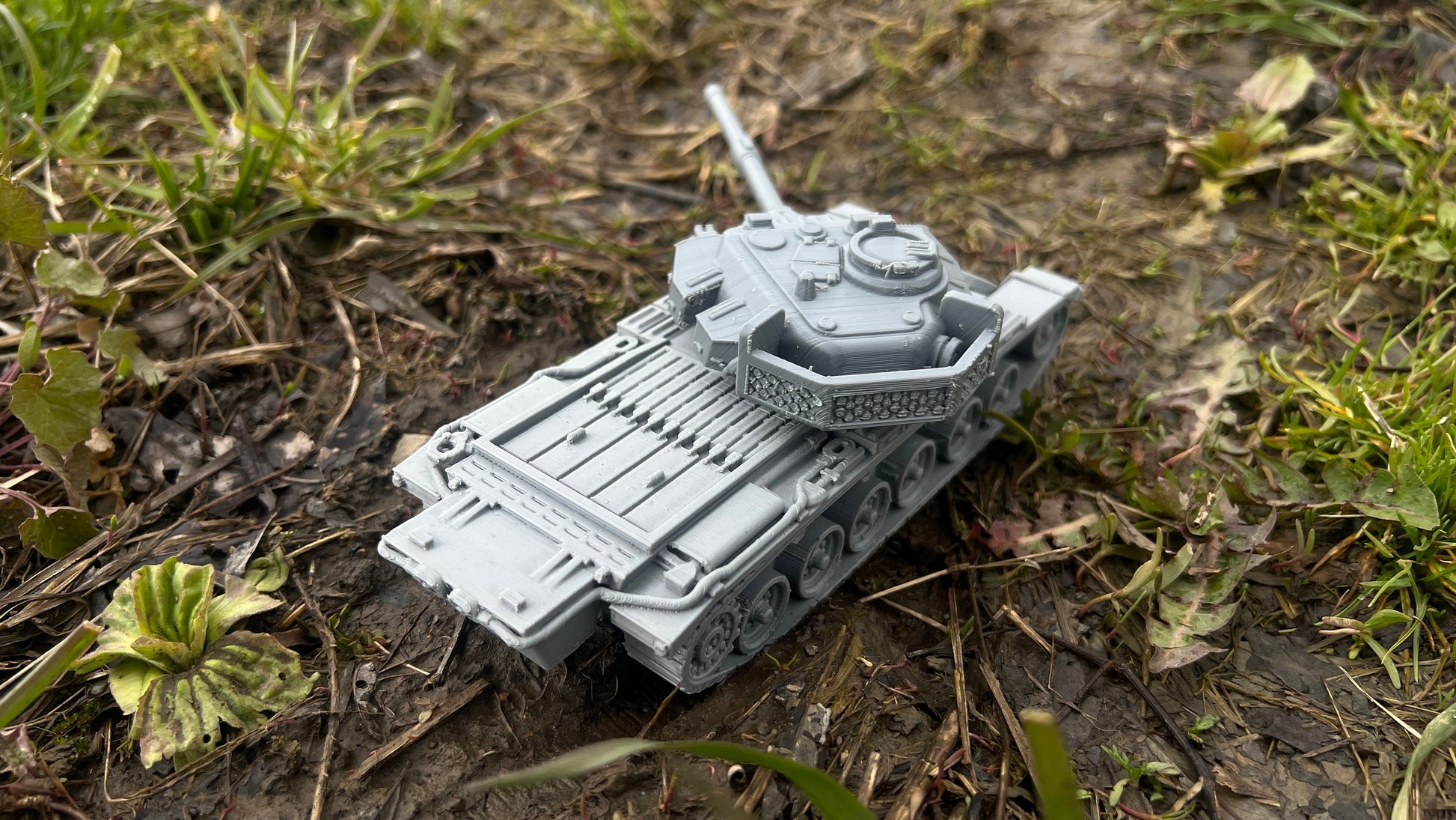 Centurion Australian Tank for Tabletop Wargaming - Movable Modern Warfare Model