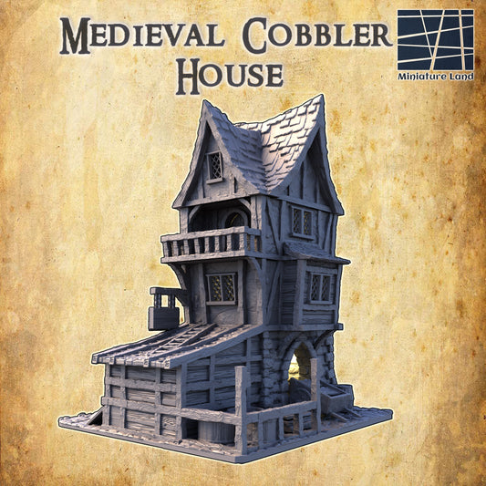 Cobblers House, Medieval Cobbler, Cobbler, Shoemaker