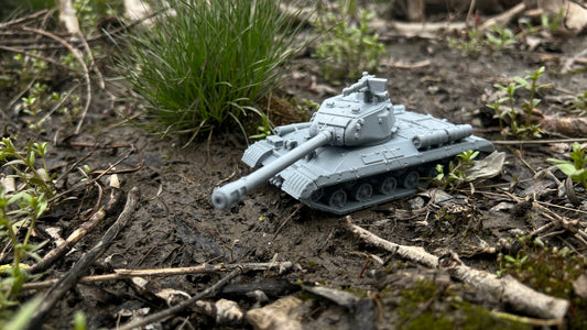 IS-2M, Anti tank, Soviet Era, Post War, cold war, tabletop gaming, tabletop terrain, tank