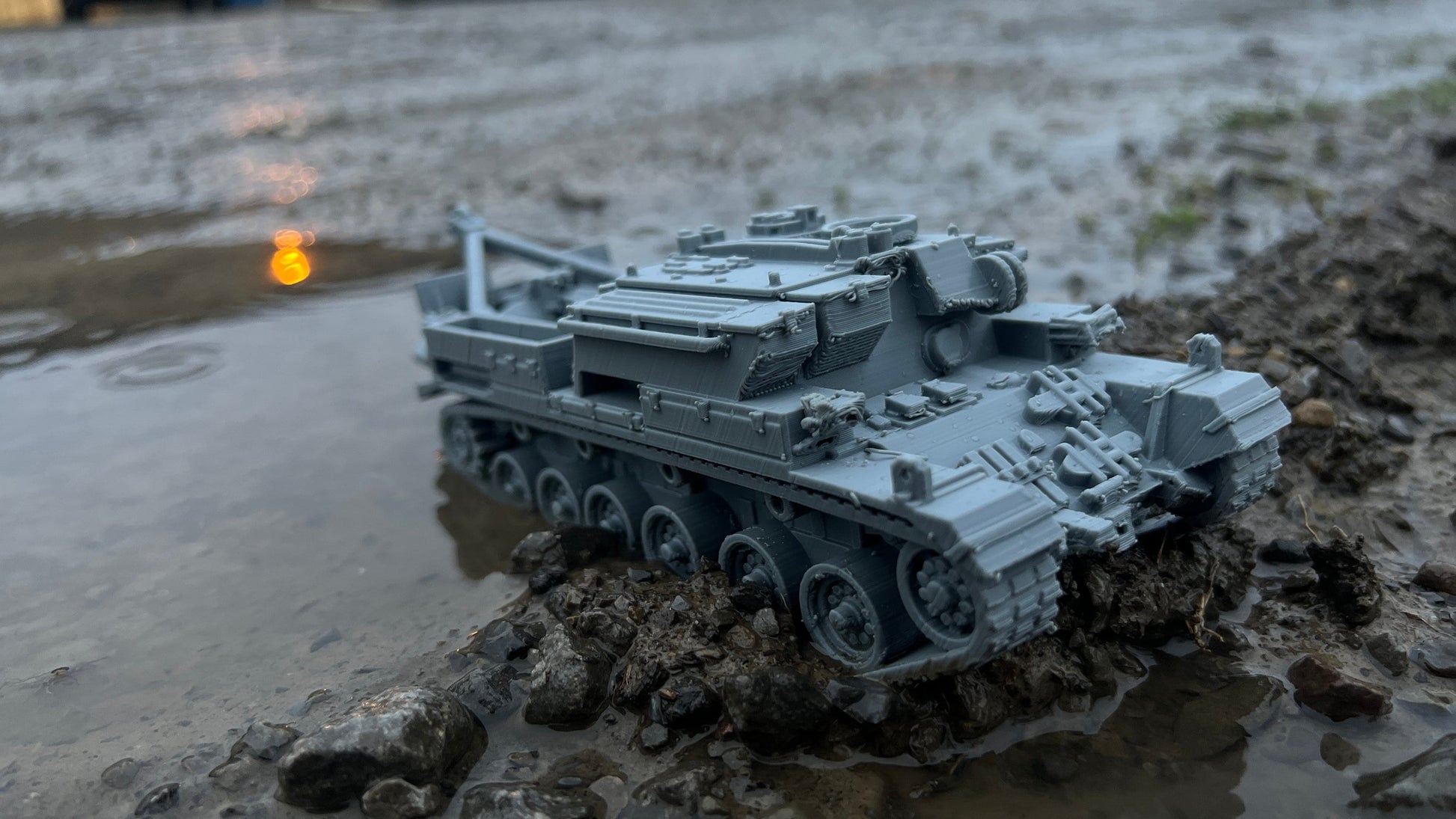 Centurion ARV Tow Truck Tank for Tabletop Wargaming - Modern Warfare Model