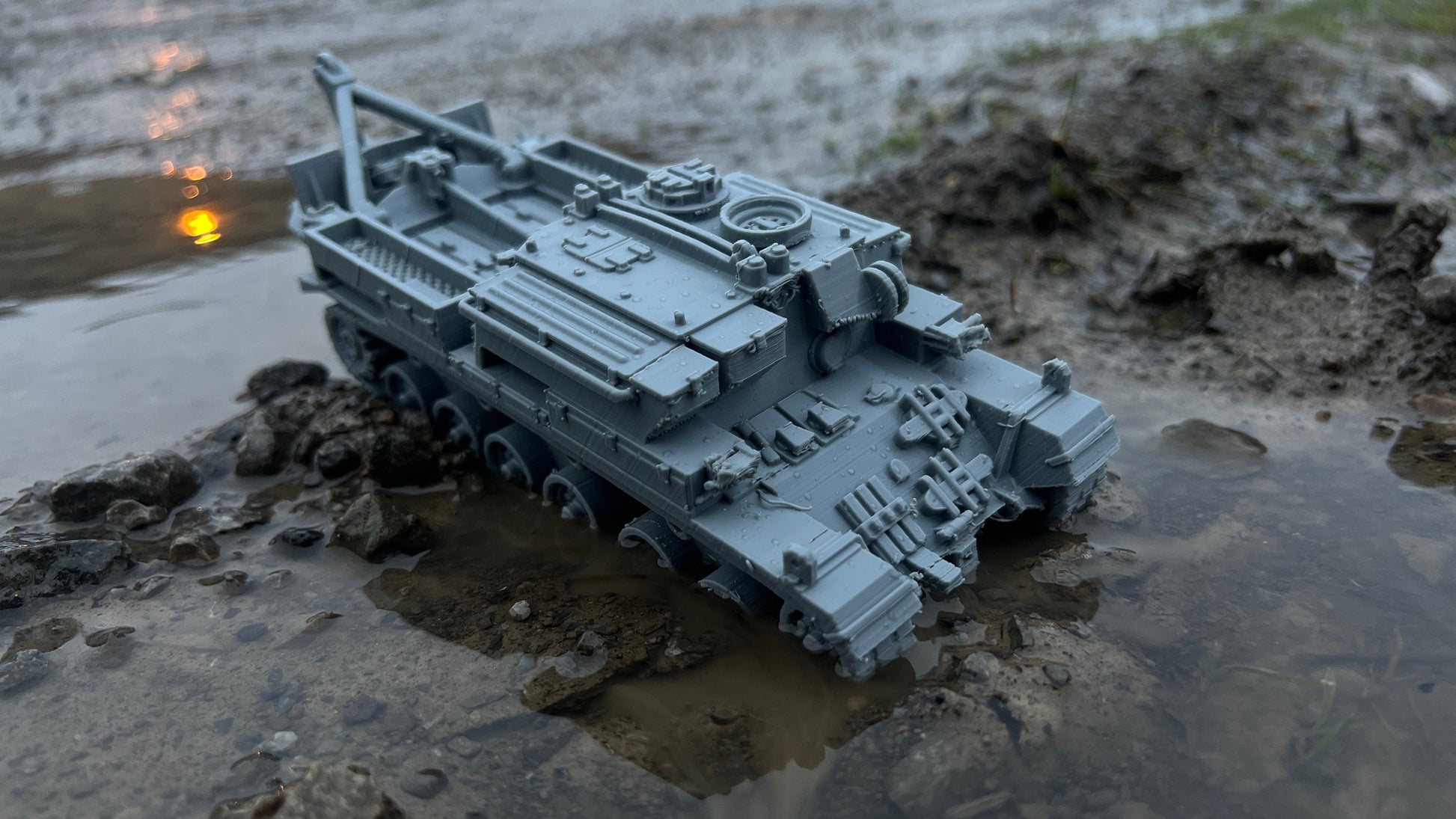 Centurion ARV Tow Truck Tank for Tabletop Wargaming - Modern Warfare Model