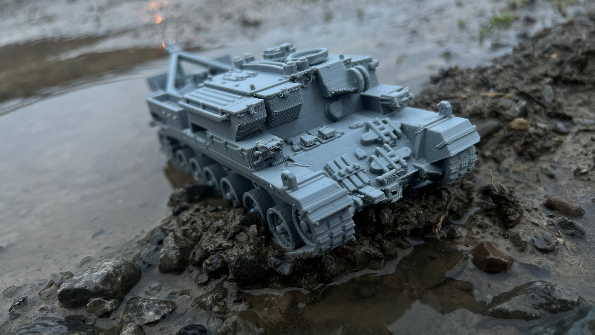 Centurion ARV Tow Truck Tank for Tabletop Wargaming - Modern Warfare Model