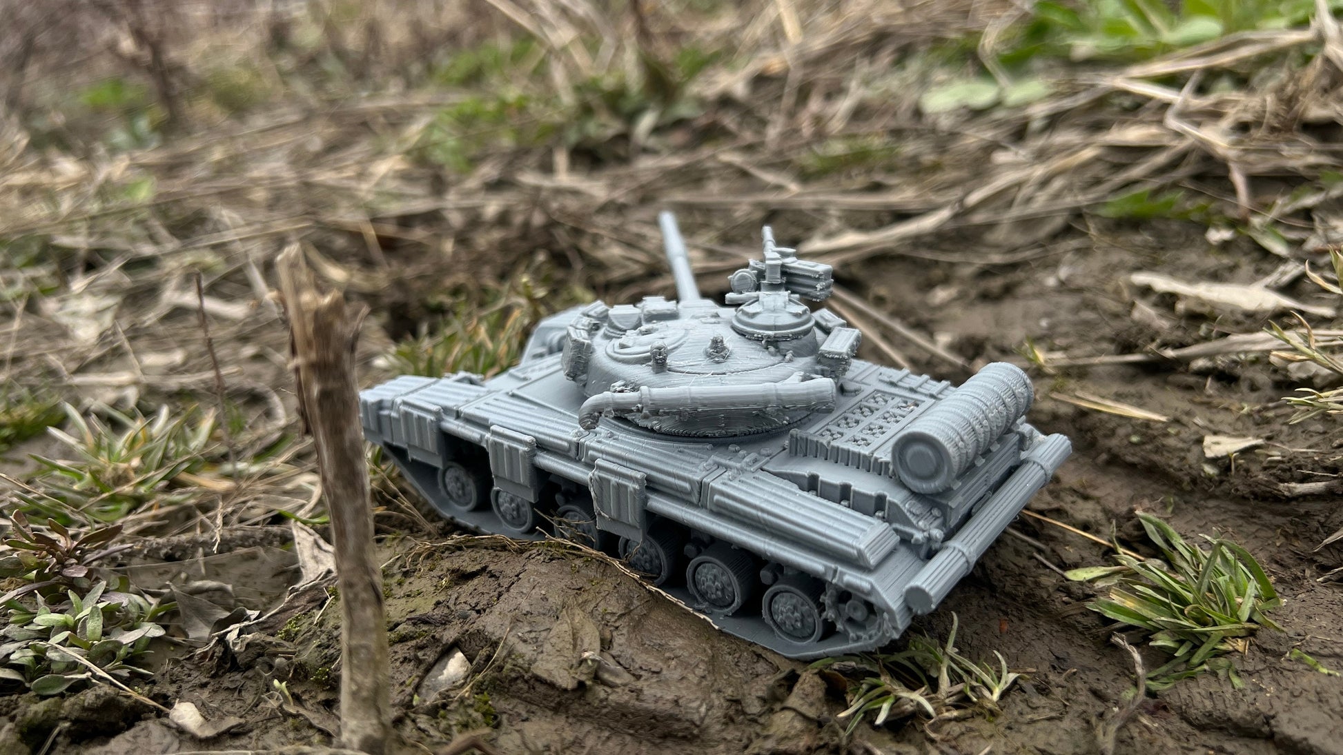 T-64R, Russian tank, , Modern warfare, Tabletop terrain,