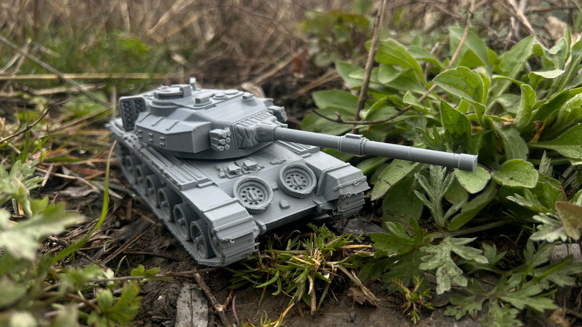 Centurion Australian Tank for Tabletop Wargaming - Movable Modern Warfare Model