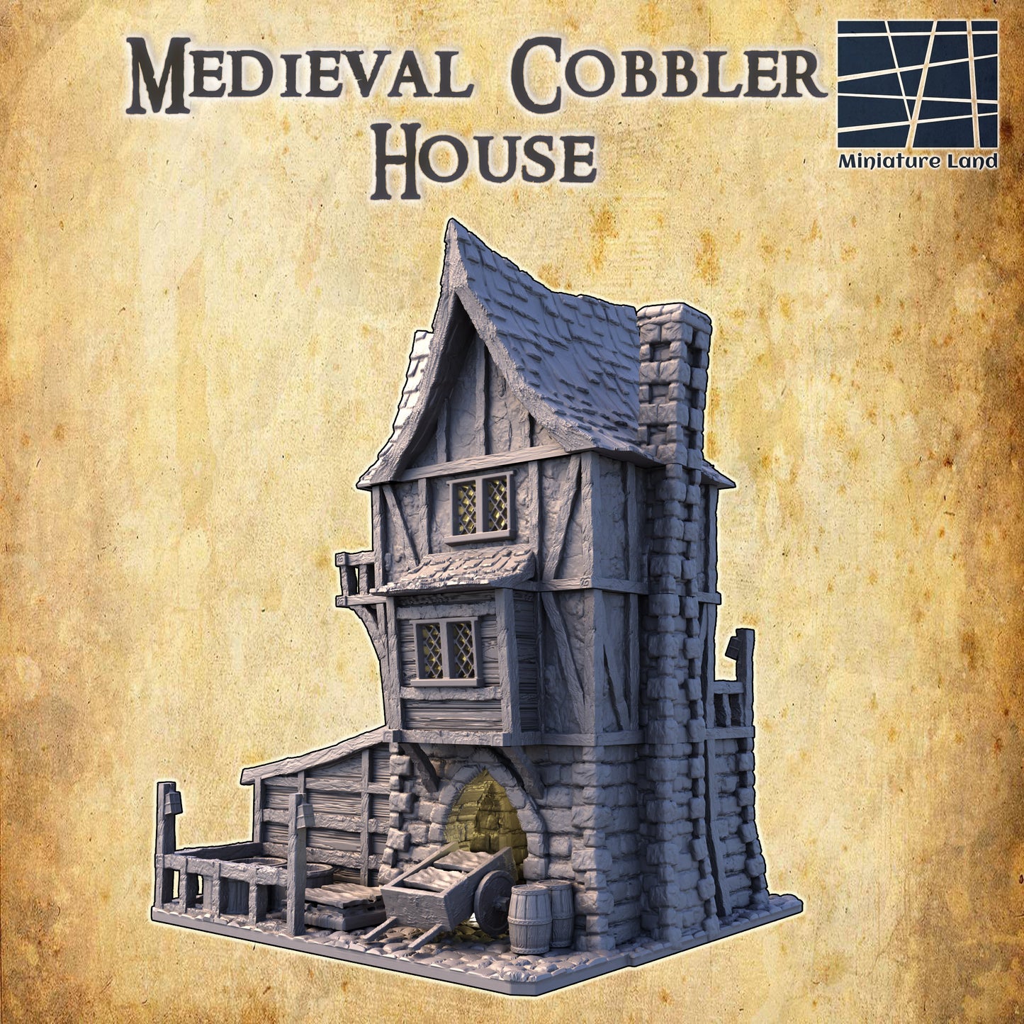 Cobblers House, Medieval Cobbler, Cobbler, Shoemaker