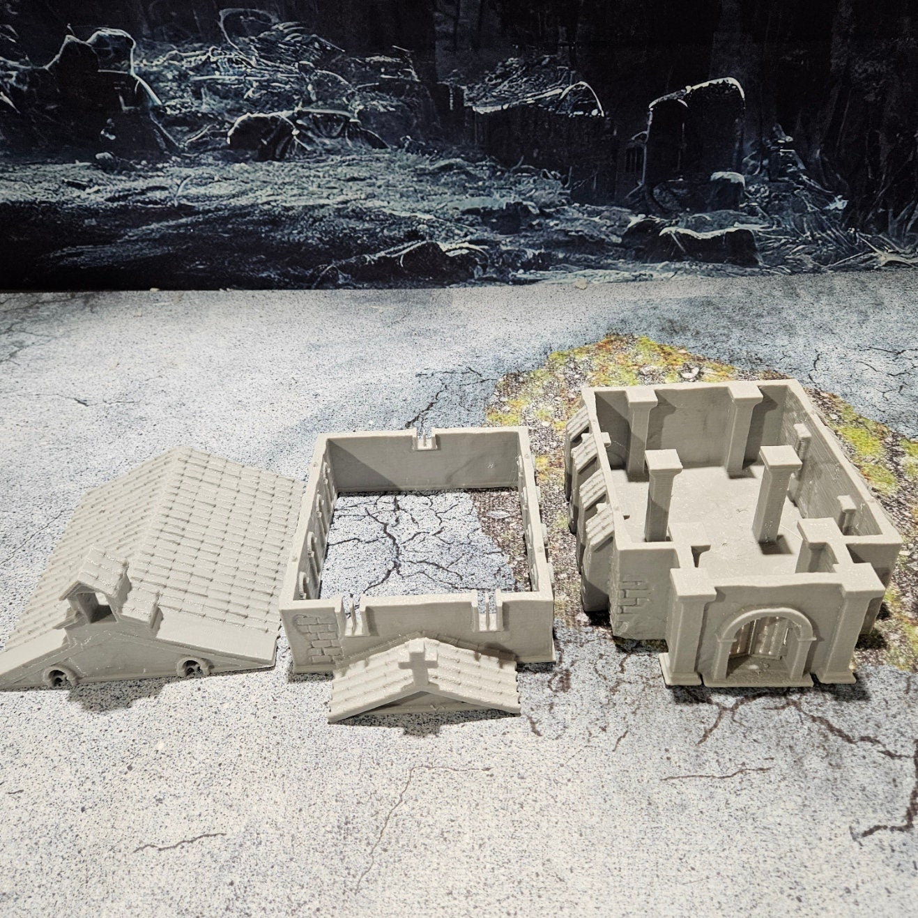 dnd terrain, Dungeons and Dragons, Dungeon Master, Bundle, board game, warhammer 40k, star wars, dnd dice, birthday gift, miniatures, role playing games, cyberpunk, Desert Terrain, PLA, 28mm, Set, Tabletop grimdark, warhammer, 40k, battleground,