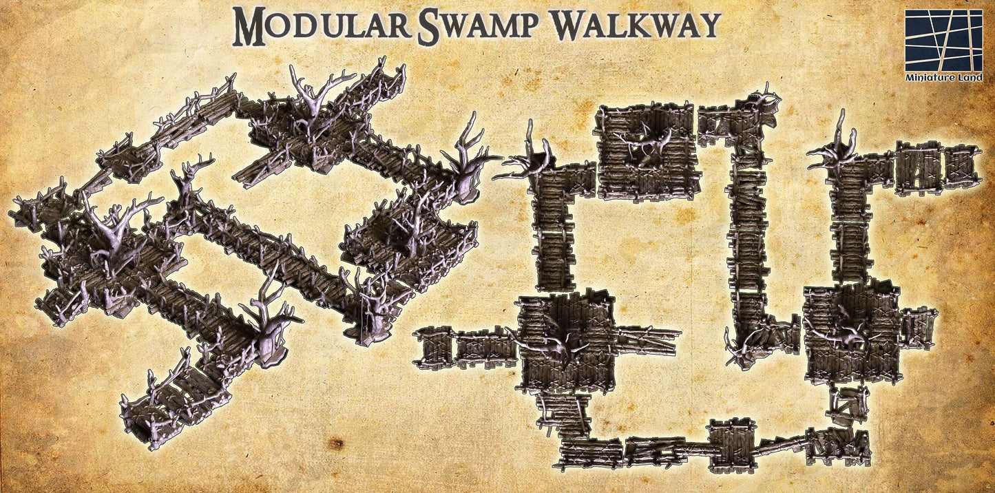 seamless integration into your tabletop adventures allowing you to construct your path through the swamp with ease. Whether you&#39;re navigating through tangled mangroves or skirting the edges of a murky bog, dnd terrain, Dungeons and Dragons