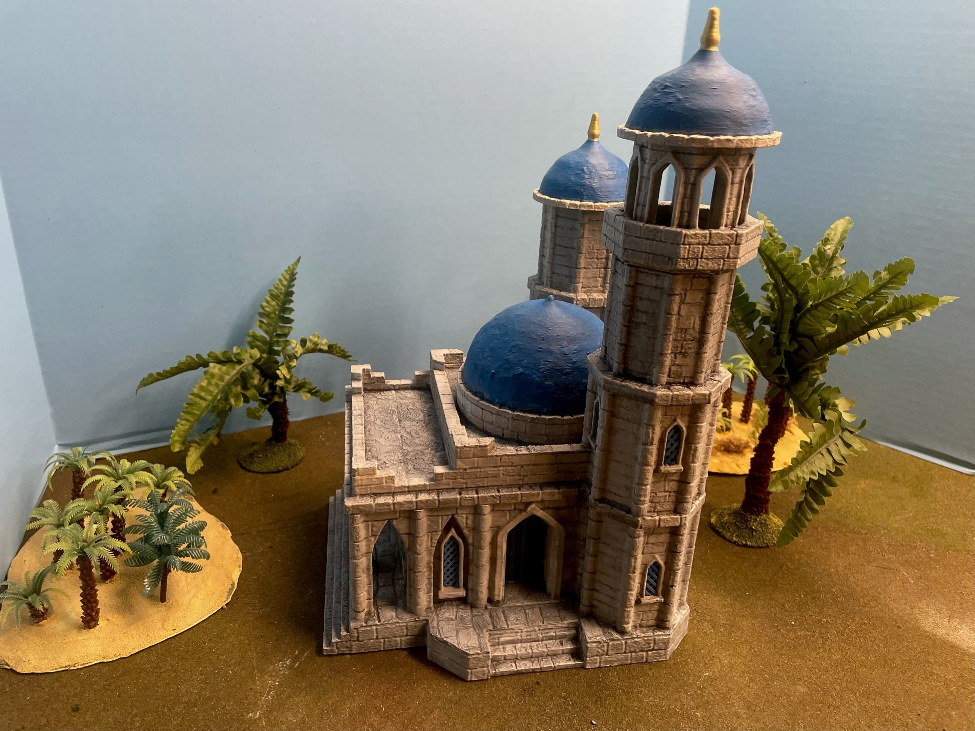 Small Desert Mosque, Mosque, Desert Terrain