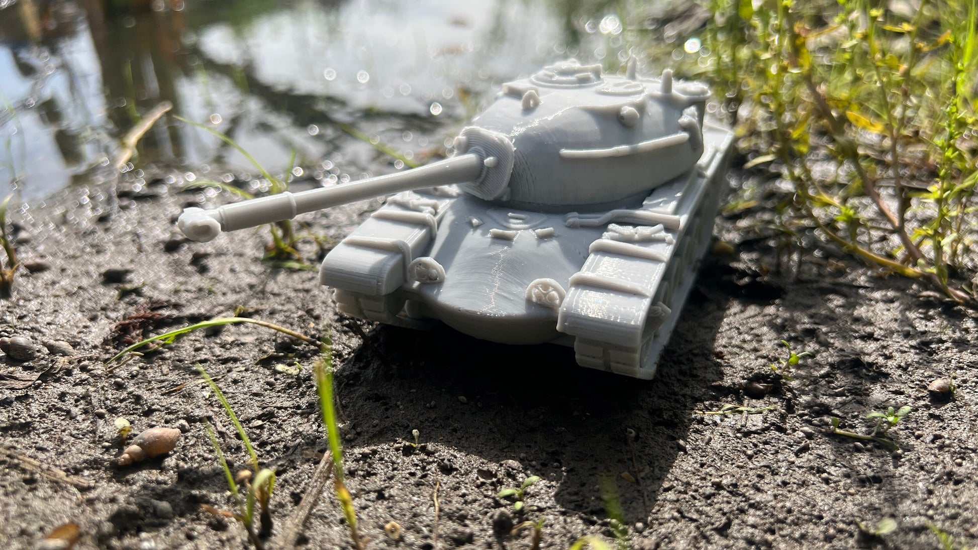 M48 Patton, MBT, Vietnam, Modern warfare, Tabletop terrain, WW2, Modern tank,