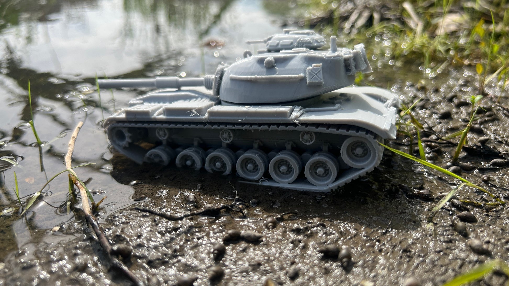 M60, MBT, Vietnam, Modern warfare, Tabletop terrain, WW2, Modern tank,