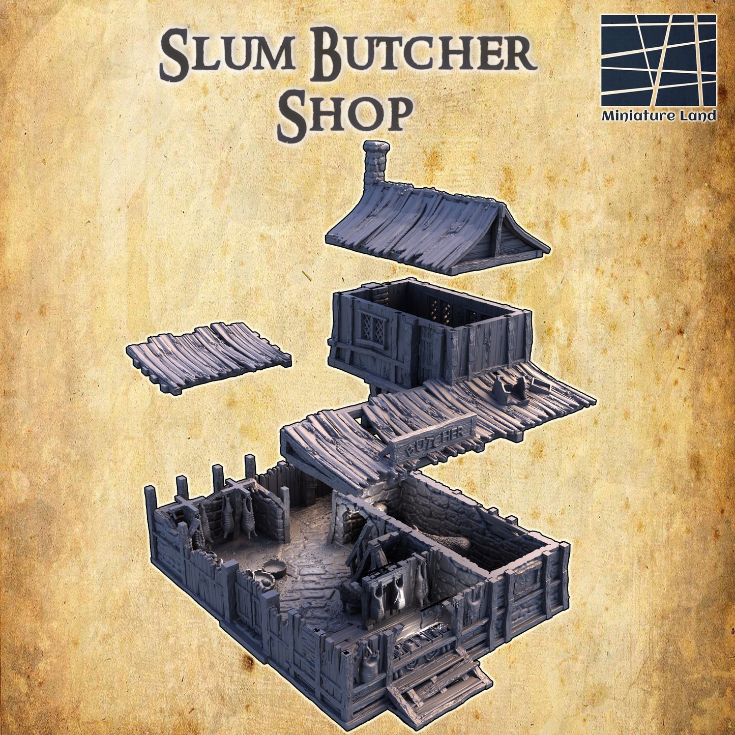 dnd terrain, Dungeons and Dragons, Dungeon Master, Bundle, board game, warhammer 40k, star wars, dnd dice, birthday gift, miniatures, role playing games, cyberpunk, Desert Terrain, Necromancer, City of the damned, Modheim, Butcher