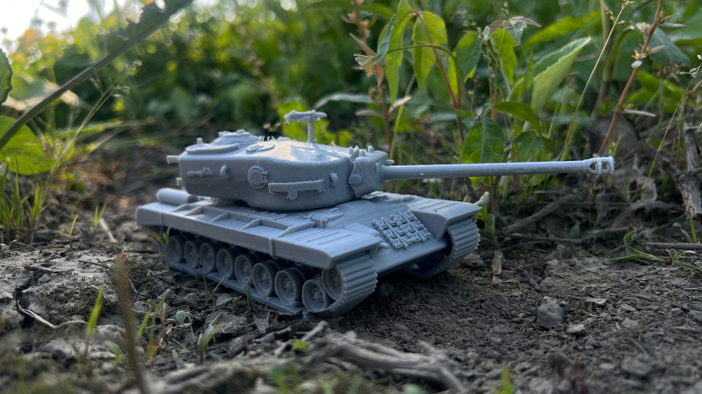 T29, American super heavy tank, Post war, Modern warfare, Tabletop terrain, WW2, WWII,